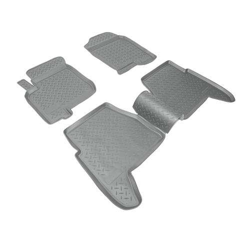 Ковры в салон Norplast/Unidec для ТагАЗ Road Partner (2008-)Полиуретан,Серый, арт.NPL-Po-89-01-G