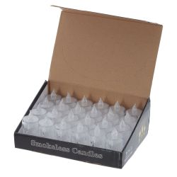 GAEM Изделие декоративное "Свеча" (подсветка, 3xLR54) (блок 24шт), D 3.5 см, L3,5 W3,5 H8 см