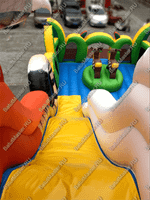 Надувная горка "Большой тигр", 12*6.5*8.5 м