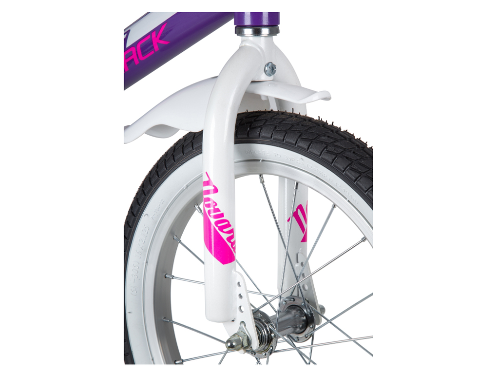Велосипед NOVATRACK 16" NOVARA, лиловый, нет багажника