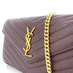 Saint Laurent Cassandre Envelope Chain Wallet