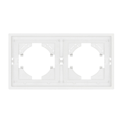 Рамка пластиковая FRM-TENDO-SFPL-2-WH (Arlight, -) 054649
