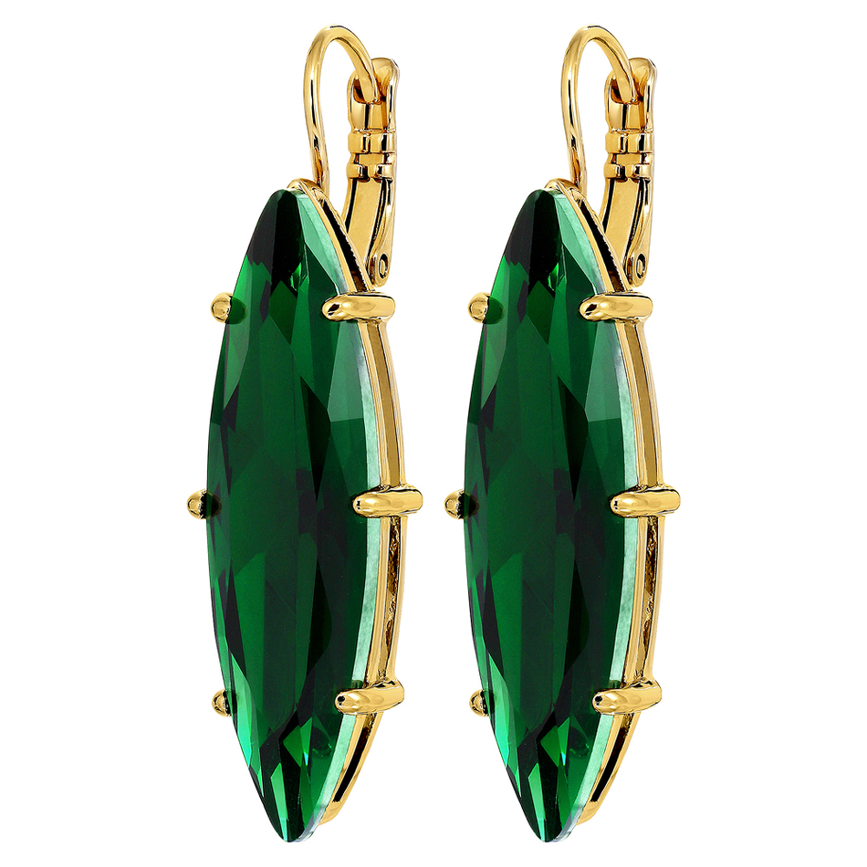Серьги Dyrberg Kern KALAY SG EMERALD GREEN 470007