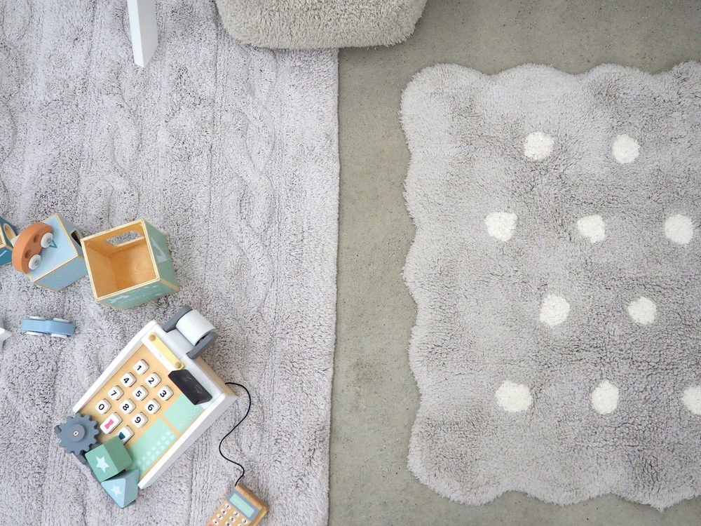 Ковер Lorena Canals Mini Biscuit Pearl Grey (70 x 100 см)