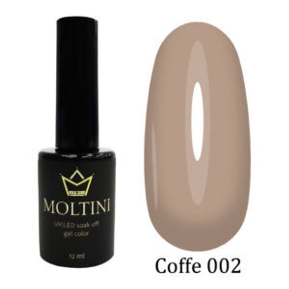 Гель-лак Moltini COFFE 002, 12 ml