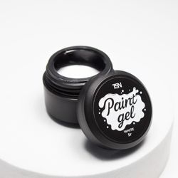 TopShopNails Paint gel White - Гель для дизайна, 5гр
