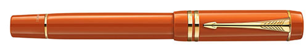 Перьевая ручка Parker Duofold Historical Colors International F74, Big Red GT
