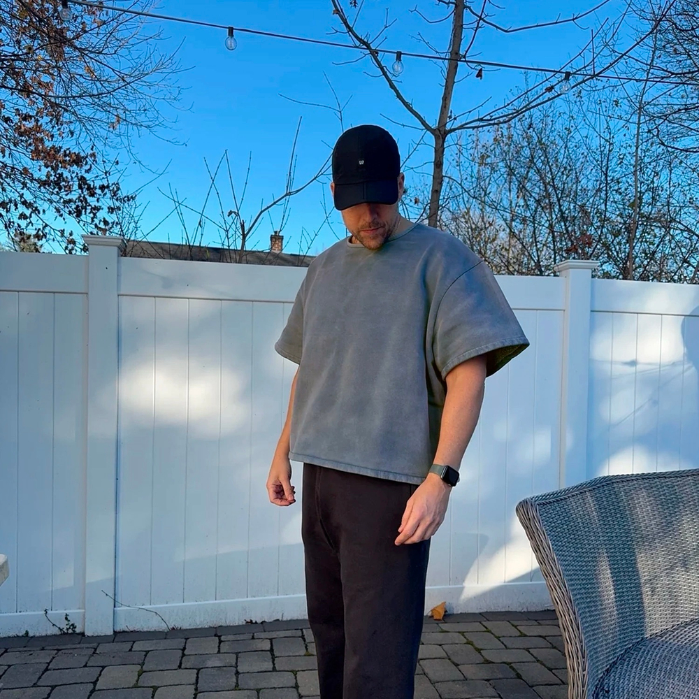Футболка Yeezy Gap Unreleased Yoke Pavement