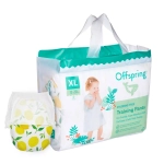 Offspring трусики-подгузники, XL 12-20 кг. 30 шт. расцветка Лимоны