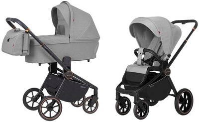 Коляска 2 в 1 Carrello Epica CRL-8510/1 Silver Grey