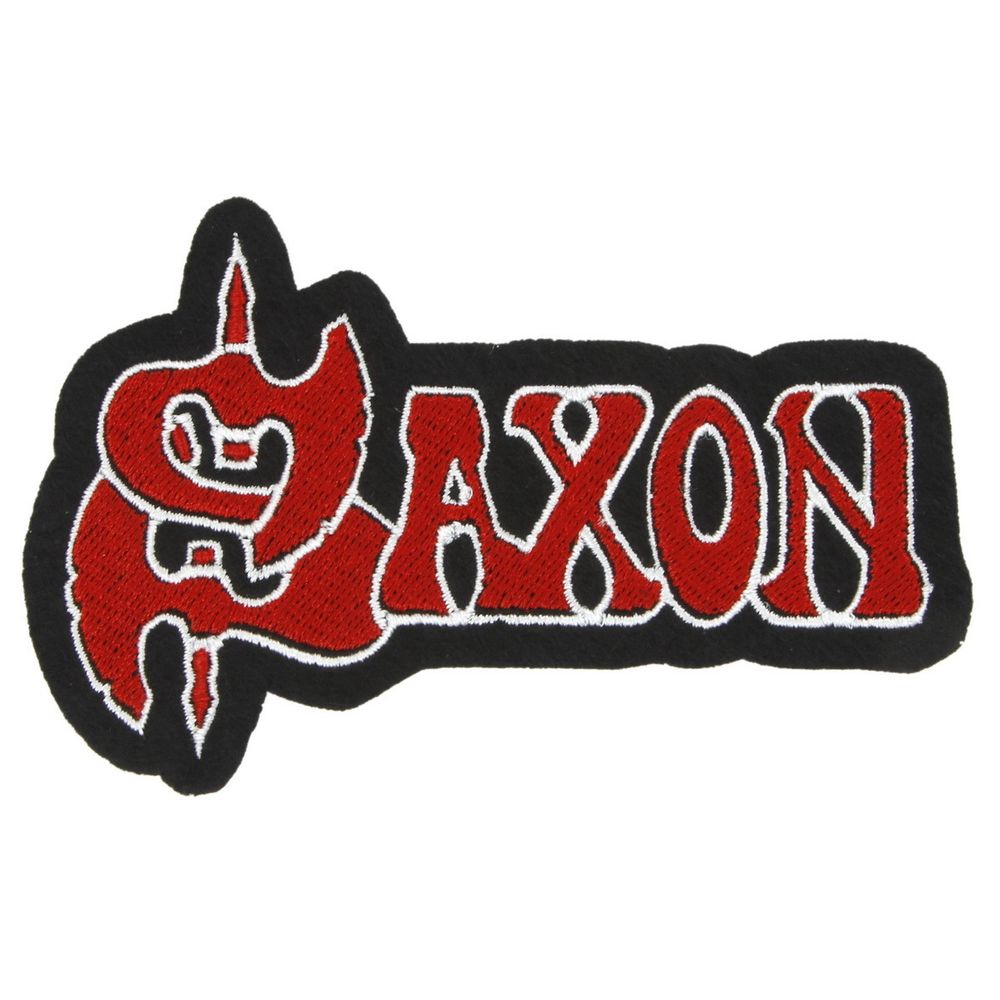 Нашивка с вышивкой группы Saxon