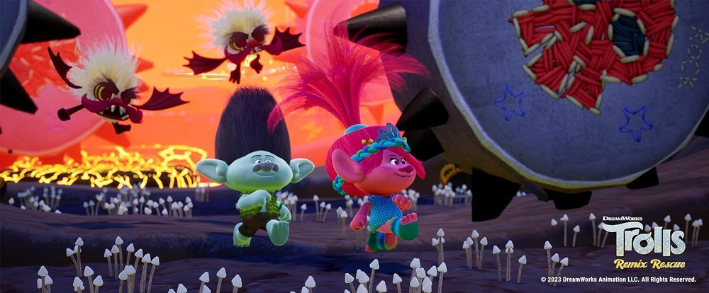Игра DreamWorks Trolls Remix Rescue (Английская версия) для PlayStation 4