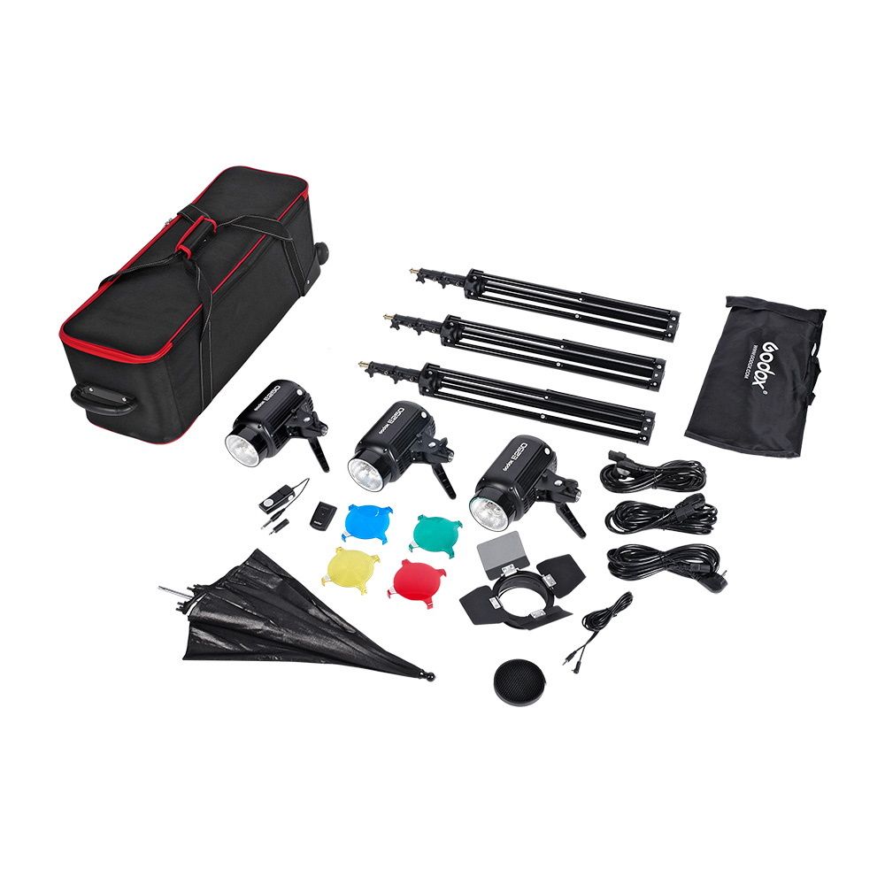 Комплект студийного света Godox E250-D