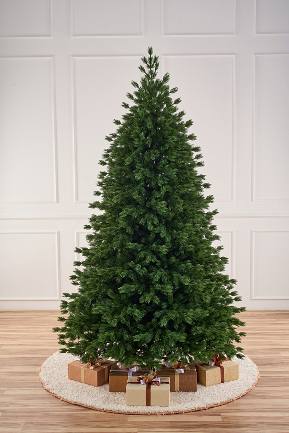 Ель искусственная Сингапурская 1,5 м подставка металл 100% Литые веточки МаксКристмас