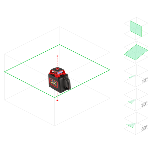 RGK SP400 Green ротационный нивелир 4610011872891