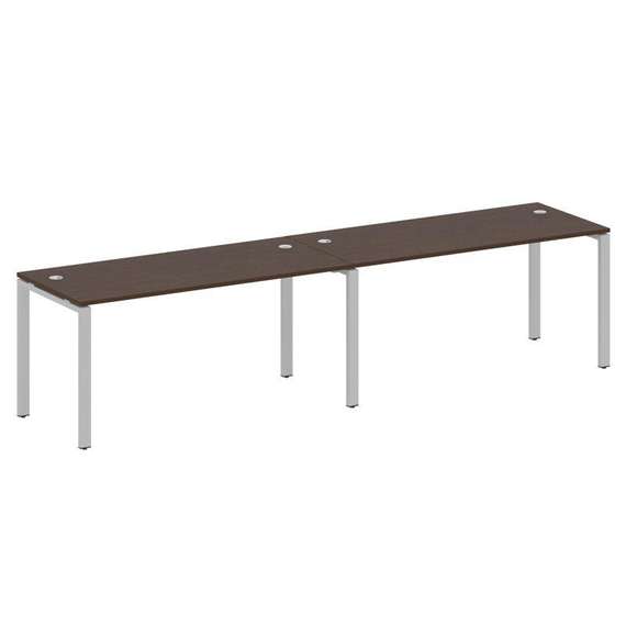 Метал Систем Рабочая станция на 2 места на П-образном м/к БП.СМ-2.4