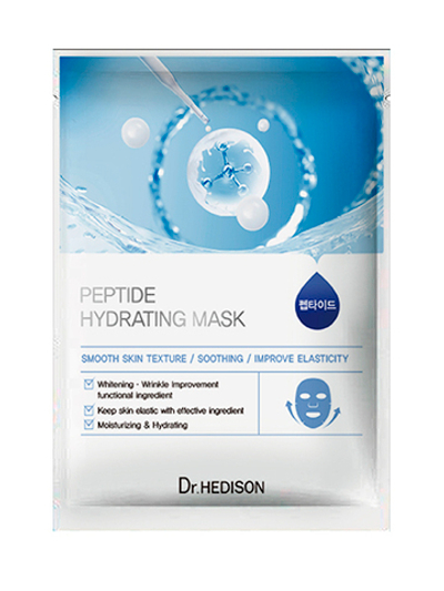 Увлажняющая тканевая маска с пептидным комплексом от Dr. Hedison
