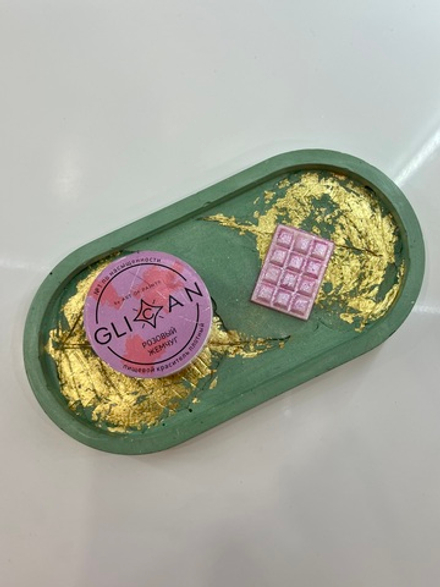 Кандурин плотный Glican Розовый жемчуг 10грамм