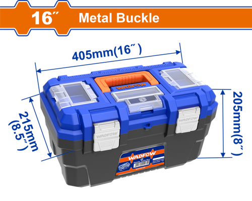 Ящик для инструмента 405х215х205 мм, 15 кг (8) WADFOW WTB3316