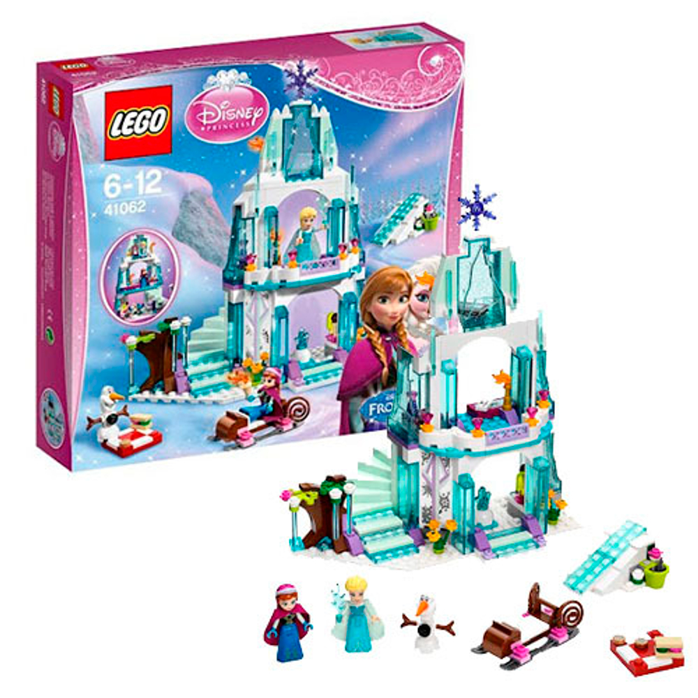 LEGO Disney Princess: Ледяной замок Эльзы 41062 — Elsa's Sparkling Ice Castle — Лего Принцессы Диснея