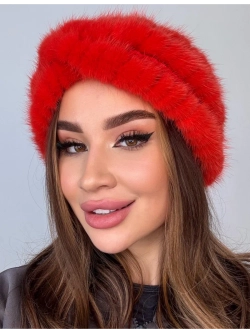 Повязка женская меховая