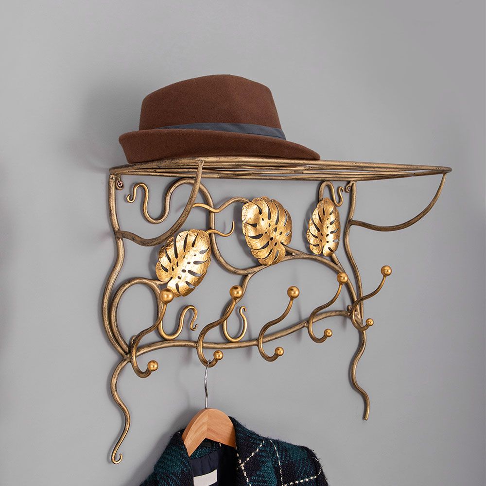 Вешалка настенная Monstera Deliciosa (Монстера) Амбер