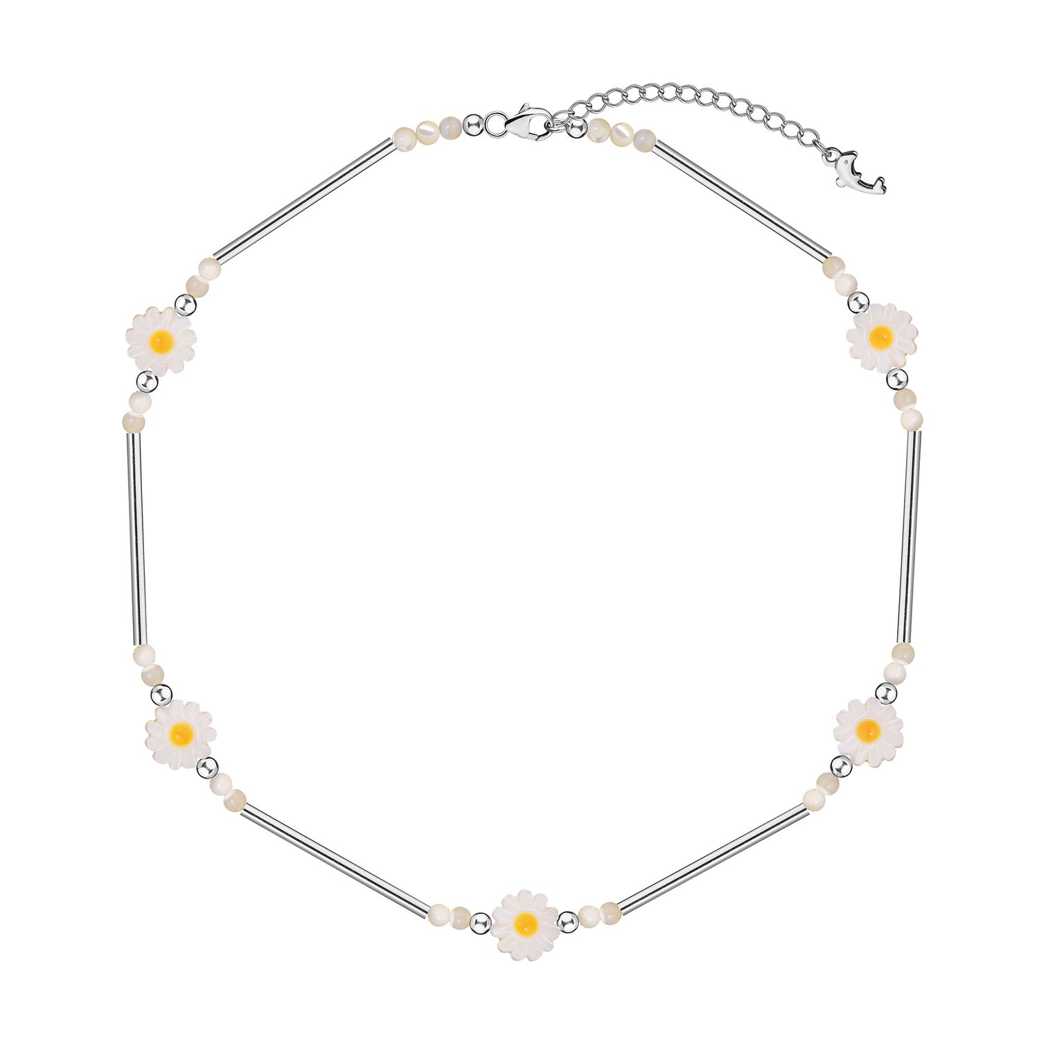 Чокер Hippie Silver Chic Choker - Yellow