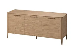 Тумба Type oak 3 двери ширина 160 см (натуральный дуб)