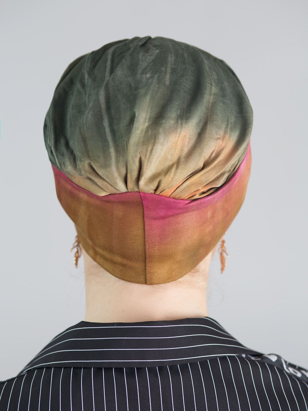 Шапочка Тюрбан БЛАНКА грейпфрут Elza Meyger