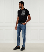 Кожаные кроссовки Strass Hexagon Philipp Plein - черный(USC0678 PLE075N)