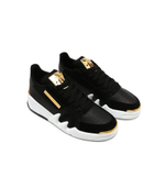 Кожаные кроссовки Giuseppe Zanotti - черный(RM30059)