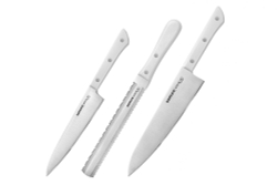 Набор ножей 3 в 1 Samura Harakiri SHR-0230W/A