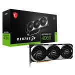 Видеокарта MSI GeForce RTX 4060 VENTUS 3X 8G OC, 8G GDDR6 128-bit HDMI 3xDP