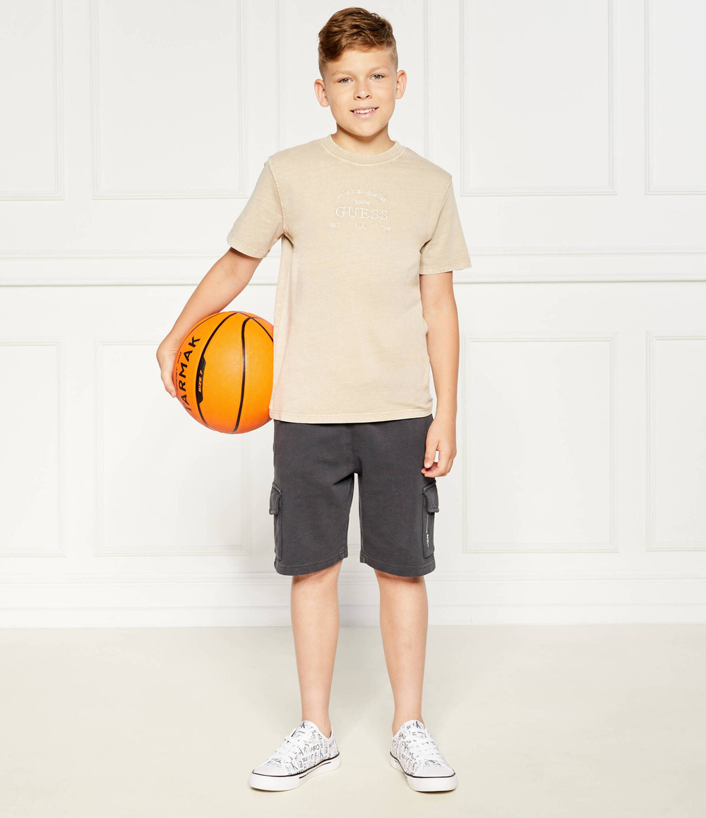 Футболка Guess - бежевый(L4YI46 K8HM4)