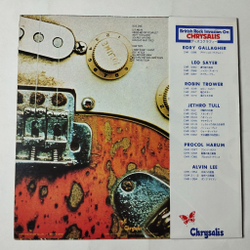 Винтажная виниловая пластинка LP Rory Gallagher Against The Grain (Japan 1975) (Obi)