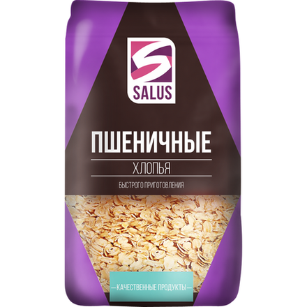 Хлопья Пшеничные Салус 400 гр