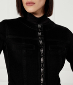 Джинсовая куртка Liu Jo - черный(UF4121 D4448)