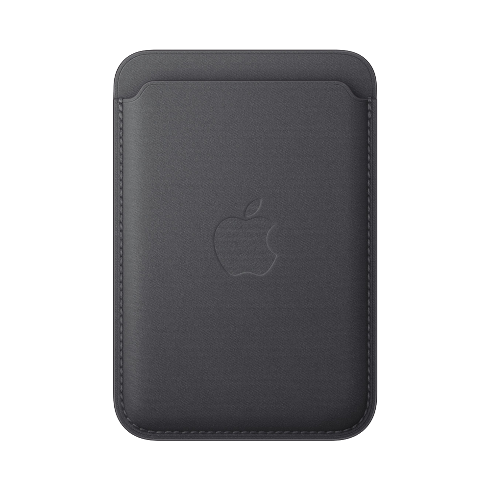 Тканевый чехол-бумажник с поддержкой MagSafe Apple FineWoven Wallet (2023), Black (Черный)