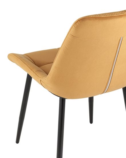 Стул Флекс велюр оранжевый 4 шт.