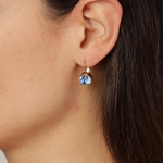 Серьги Dyrberg Kern LOUISE SG LIGHT SAPPHIRE 440162