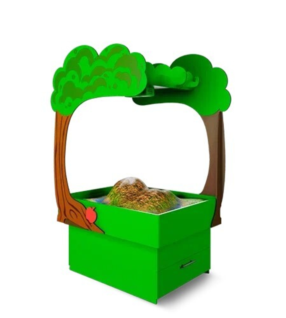 Интерактивная песочница Полянка