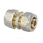 Муфта МП латунь никель обжим Дн 20 ГОСТ 32415-2013 7003 Aquasfera 7003-02