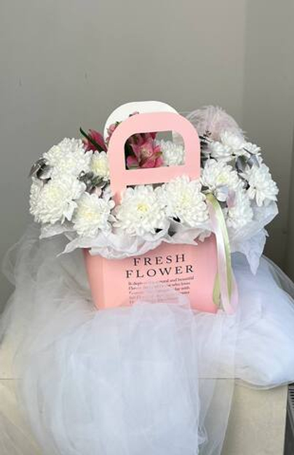 Цветочная композиция для дня рождения