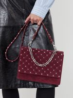 BAD GIRL LARGE BAG BORDO