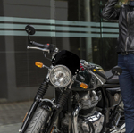 Стекло ветровое Royal Enfield, цвет - черный, арт. 1990468