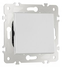 Выключатель перекрестный одноклавишный без рамки Arte Milano 203 203.34-1.silver