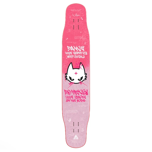 Дека Лонгборд Pepper Boards Barge 50" Pepper X Flip'n'Flow Розовый