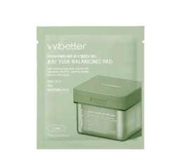 VVbetter PHA Jeju Yuja Balancing Pad тонер-пэды для лица балансирующие с экстрактом юдзу и PHA