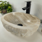 Каменная раковина из оникса Erozy White EO-04325 (41*32*15) 0212 из натурального камня