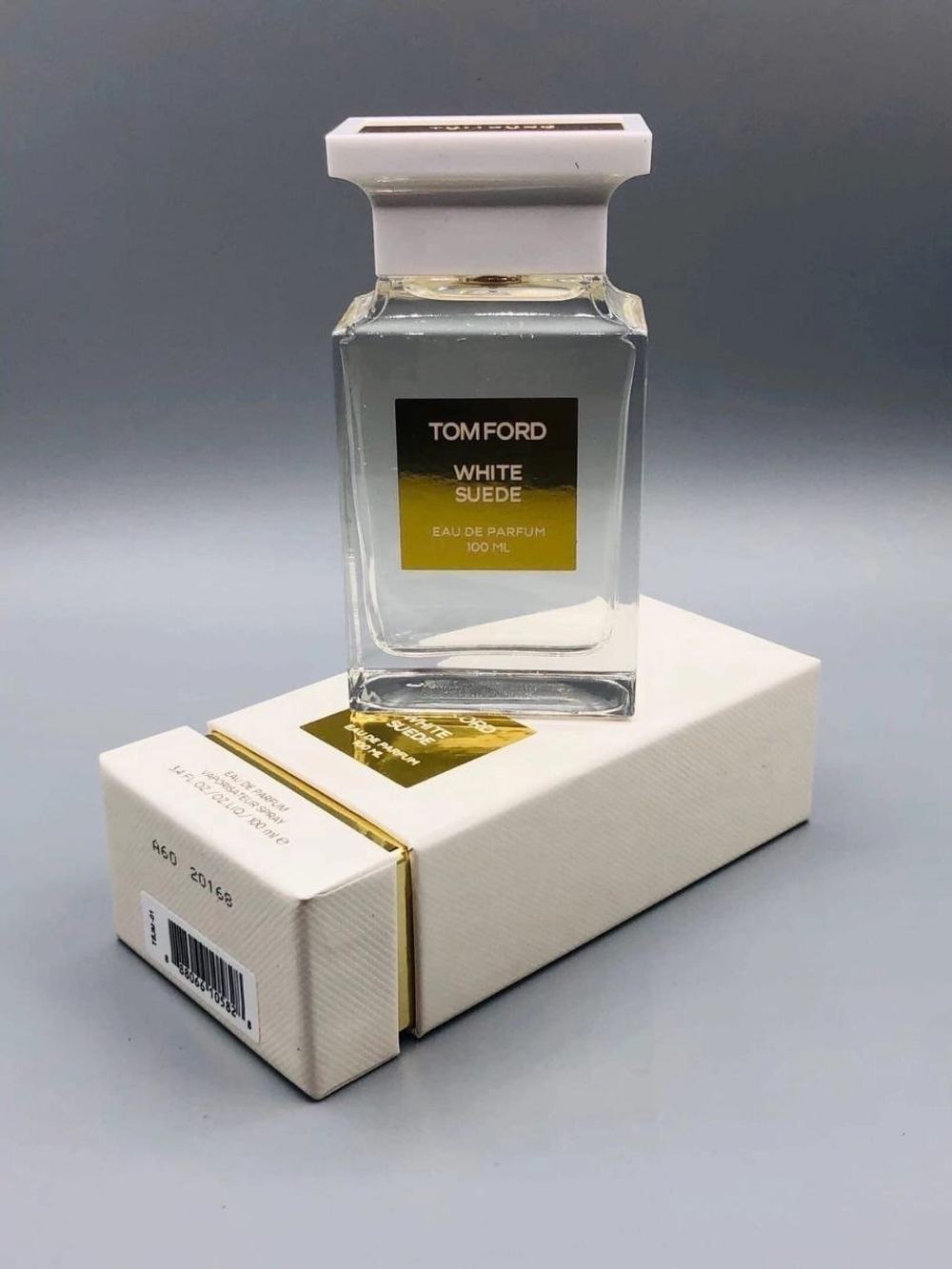 Tom Ford White Suede 100ml (Коробка парфюма без слюды, парфюм новый, распаковка для фото)